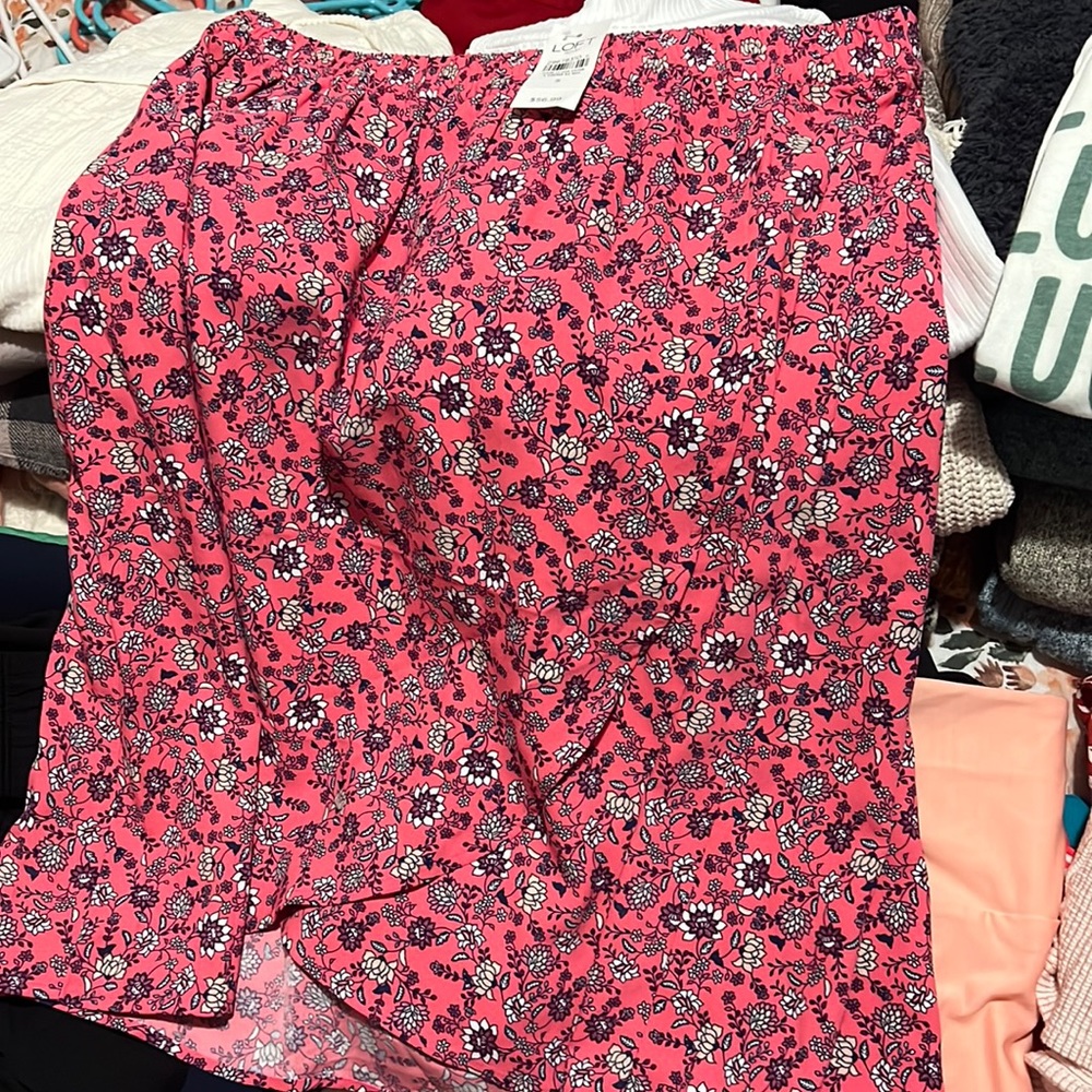 Loft flowy skirt
